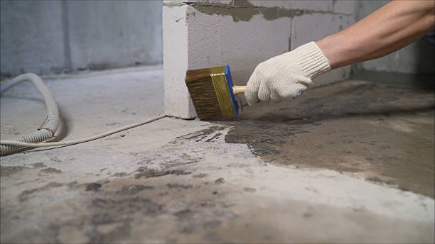 SJ Waterproofing Pros Waterproofing coverage map for Brush Creek, TN and surrounding area